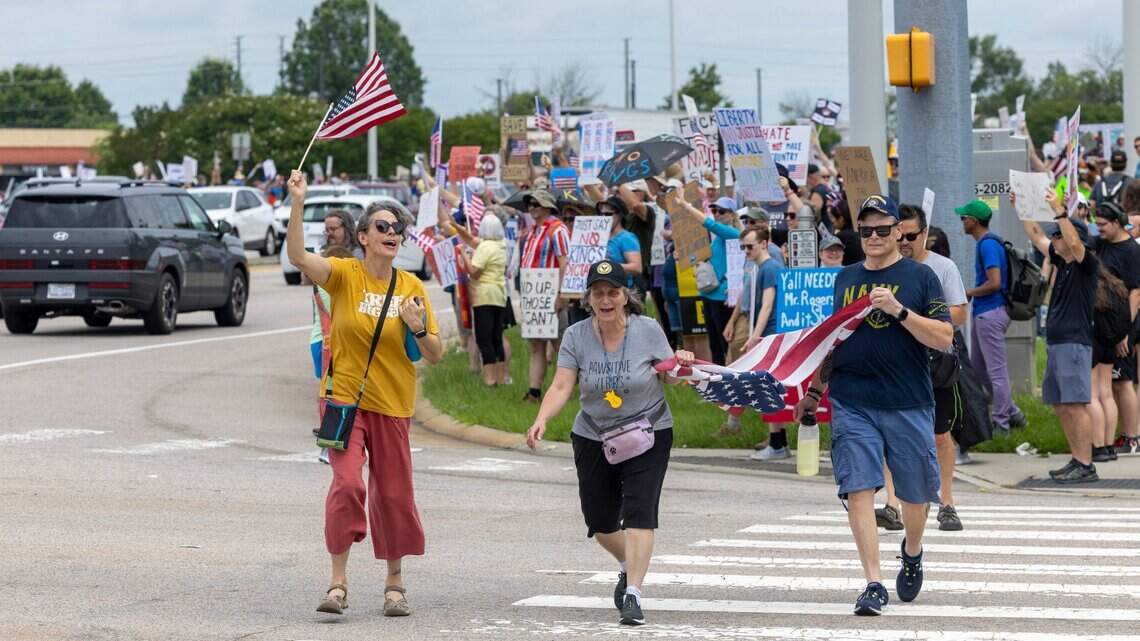 List: No Kings protests in the Triangle & street closures | Raleigh ...