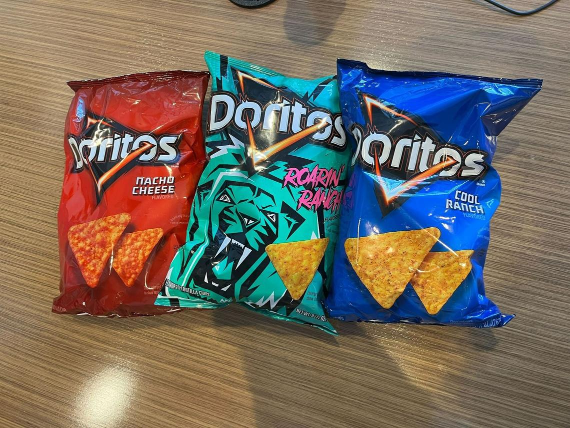 Doritos Roarin’ Ranch flavored chips are available exclusively at Food Lion grocery stores while supplies last.