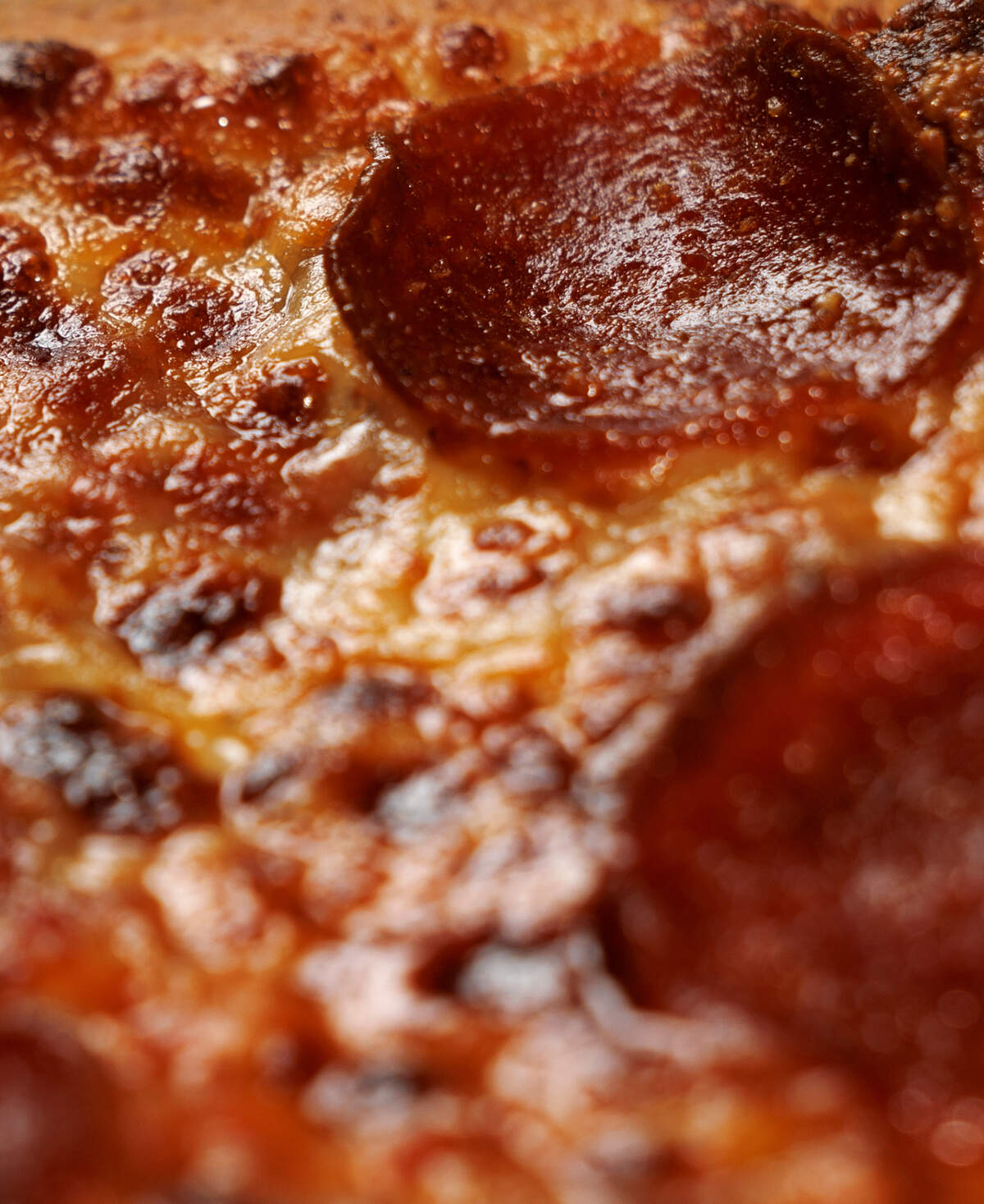 A large pepperoni pizza from Big Cheese Pizza & Wings in Raleigh, N.C.