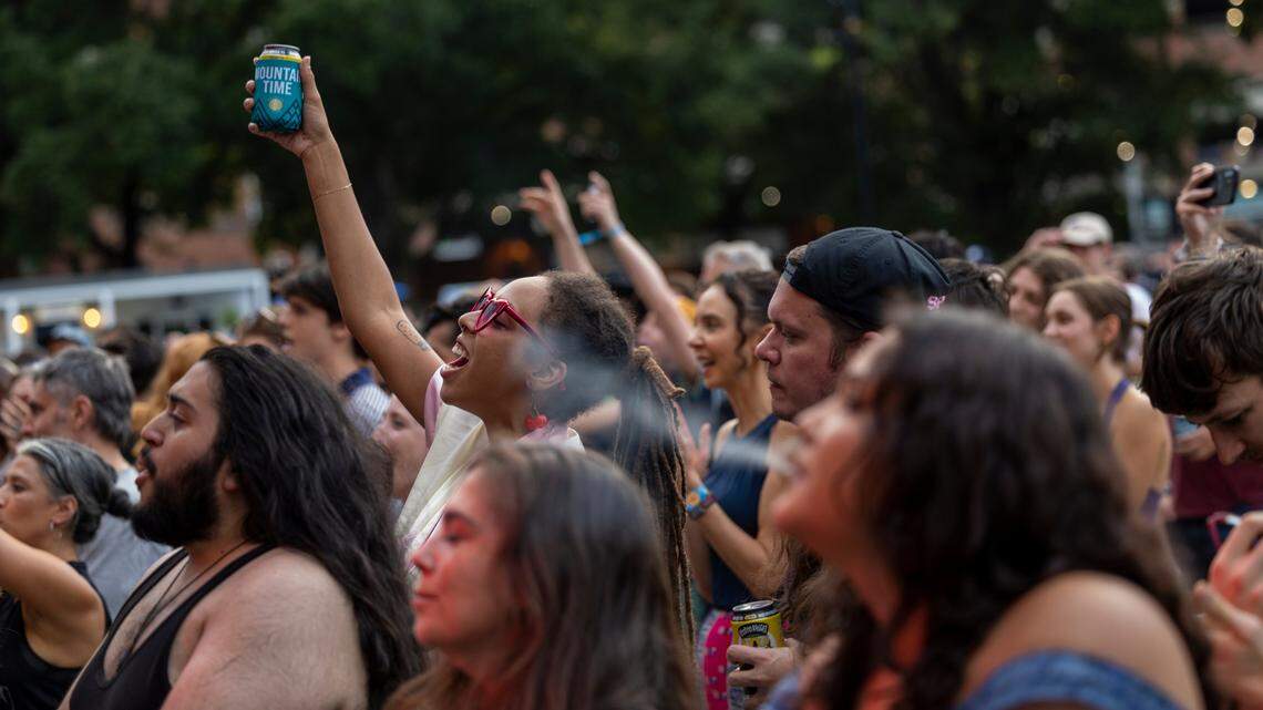 Chicano Batman performs at Moore Square in Raleigh during the Hopscotch Music Festival on Friday, Sept. 6, 2024.