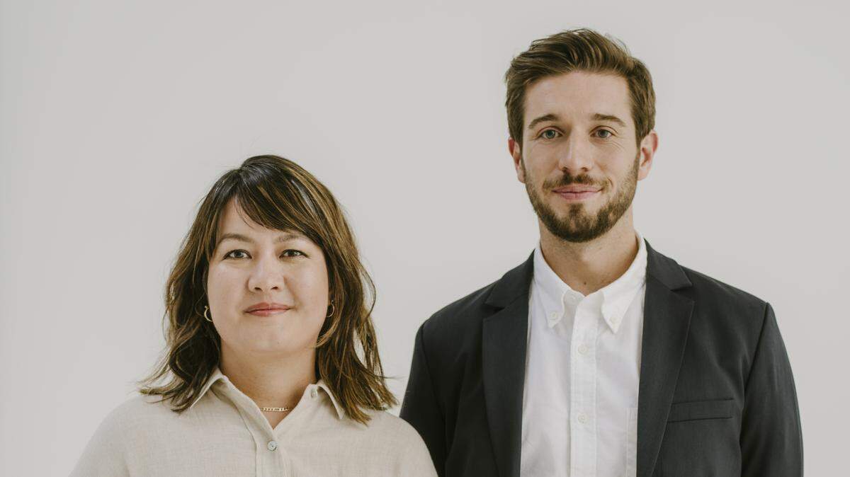 Jennifer Fitzgerald, left, and Francois de Lame co-founded the insurance technology startup Policygenius.