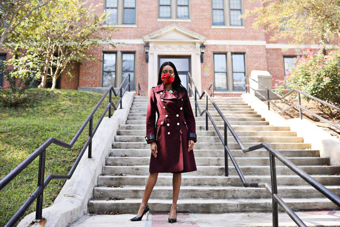 Imani Johnson, a 21-year-old senior from Atlanta and Miss North Carolina Central University, feels like something is missing on campus this fall. She is studying political science and hopes to walk across the stage this spring at the historically Black institution in Durham.