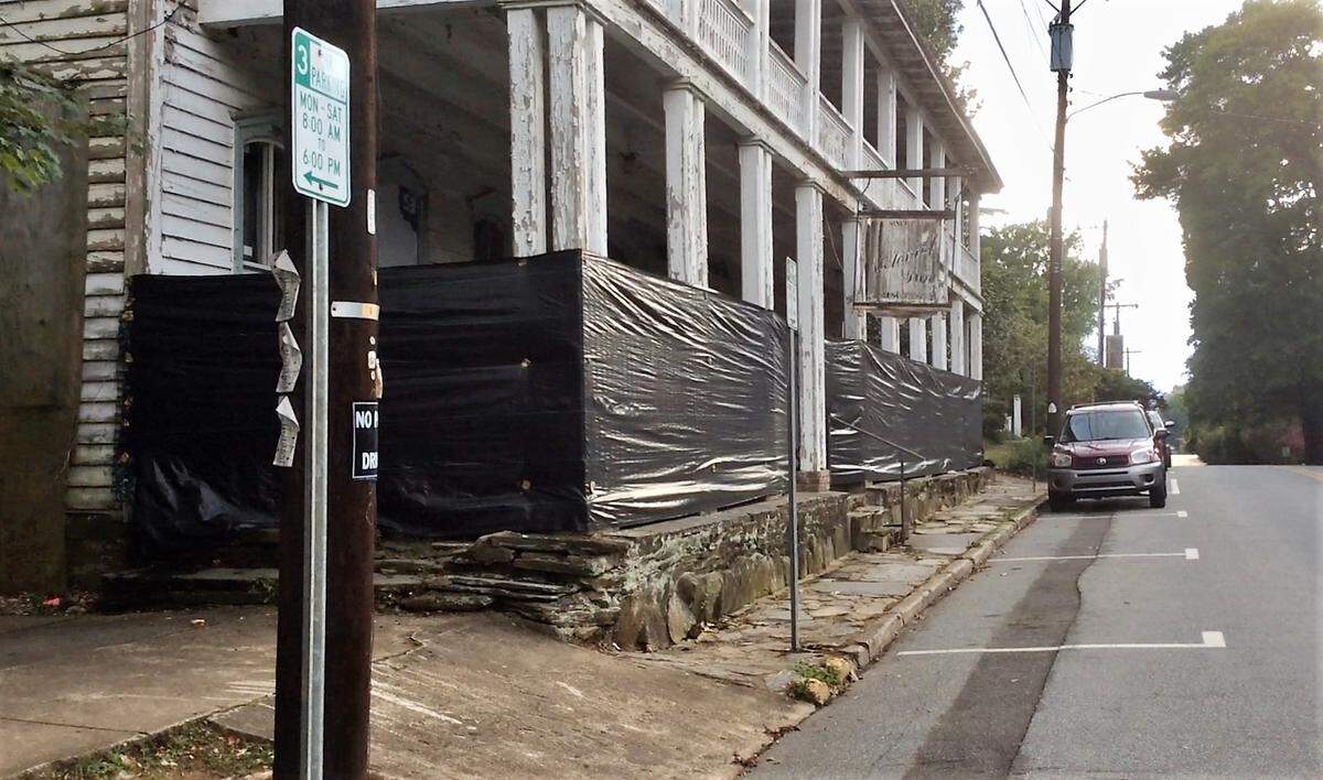 The Colonial Inn, at 153 W. King St. in Hillsborough, is undergoing significant renovations to restore its restaurant and guest rooms. The work also will add a second building with additional guest rooms at the rear of the property.