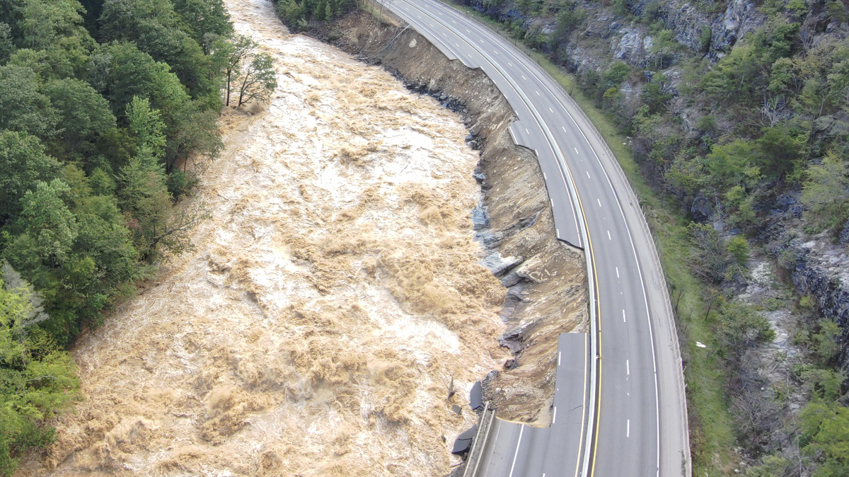 ‘Gone.’ The main route through the NC mountains will take a long time to rebuild