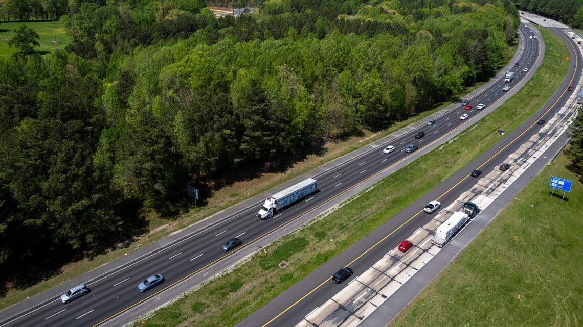 It may seem like workers simply quit repaving I-40 near Cary, but they’ll be back