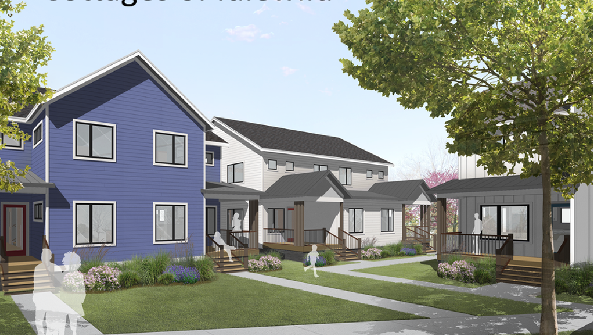 Cottages of Idlewild, Raleigh’s first affordable “cottage court,” at 907 E. Lane Street. It’s one of several affordable housing projects in the pipeline for the region.