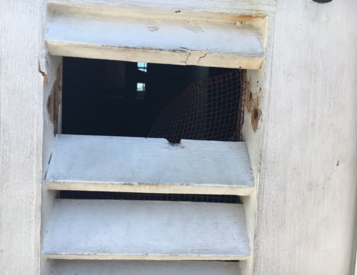 Vandals have broken windows and smashed up a door of the historic Ocracoke Light Station at Cape Hatteras National Seashore.