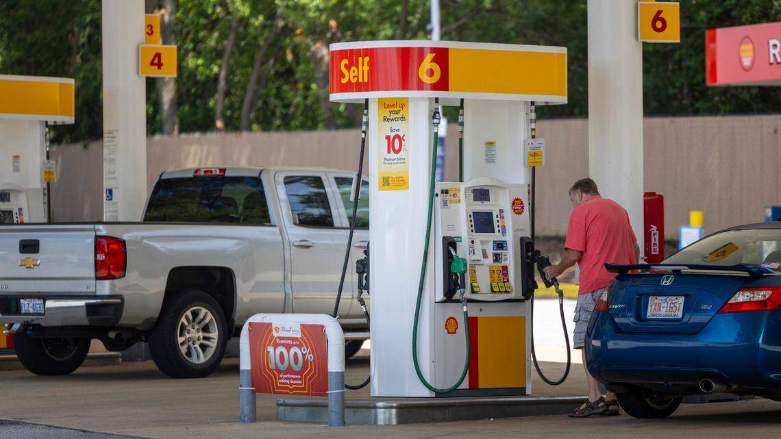 Gas prices rise sharply in NC and nationwide after weekend attack on Iran