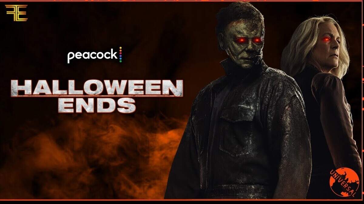 “Halloween Ends,” the 13th in the “Halloween” movie franchise, premieres in theaters and on the Peacock streaming service on Oct. 14.