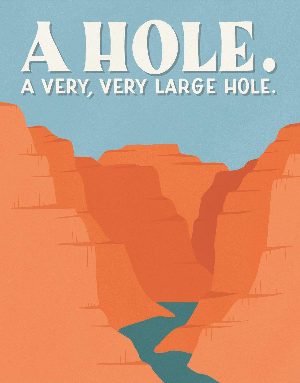 Amber Share of Raleigh illustrates national parks and their bad 1-star reviews — in the style of posters you might find at a souvenir shop. They have appeared on her Instagram, Sub Par Parks, including this one of the Grand Canyon. Now they’re in a book, “Subpar Parks.”