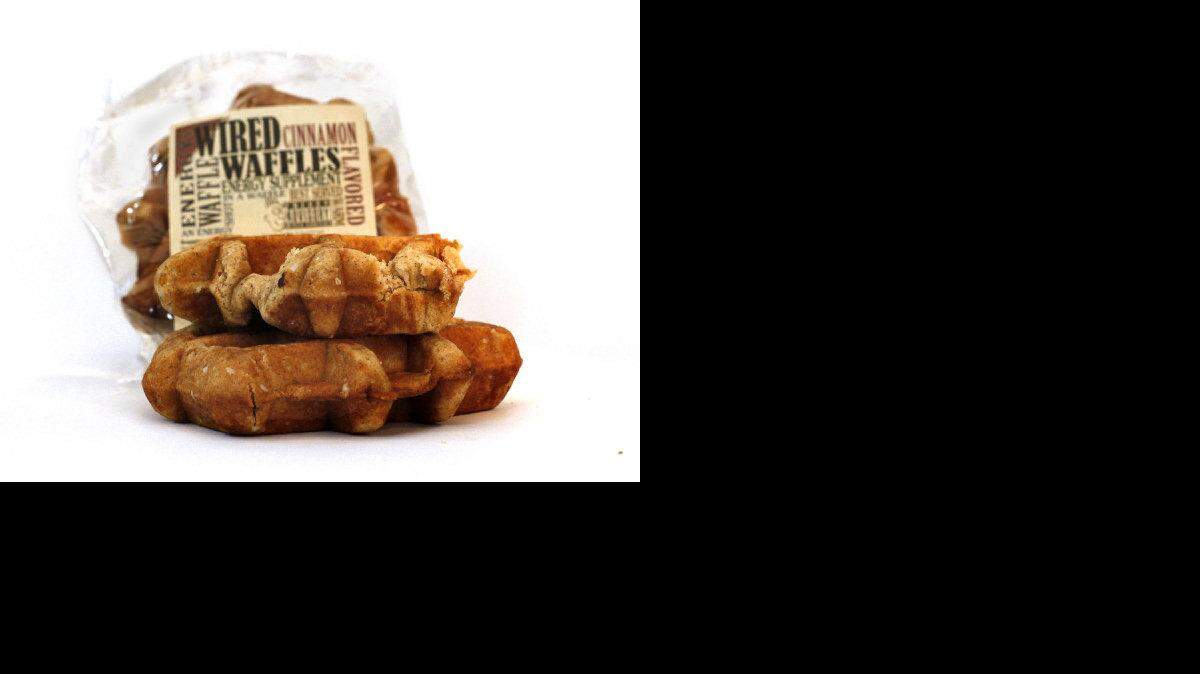 Many products marketed as "energy" foods, such as these Wired Waffles, contain caffeine.