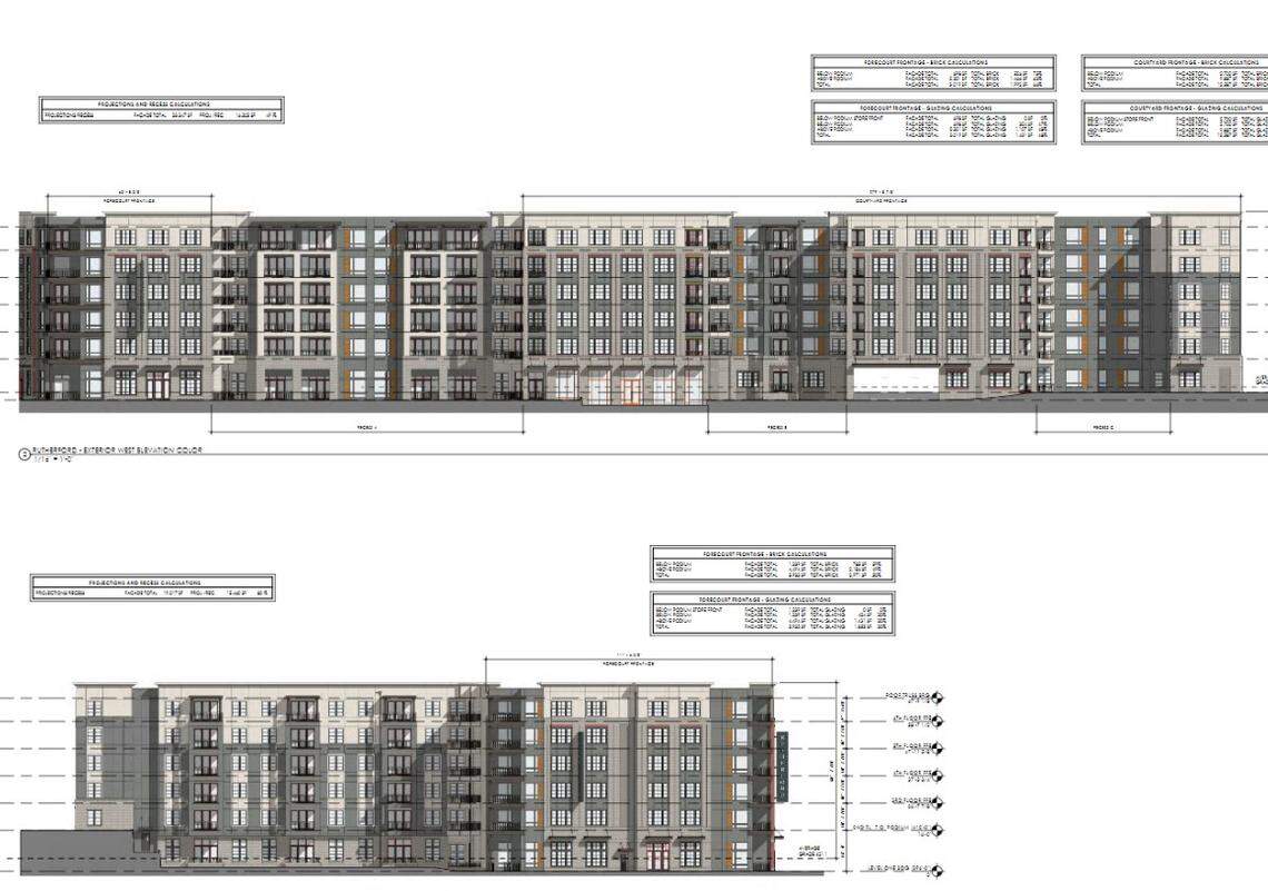 Wood Partners, an Atlanta residential developer with a growing presence across Raleigh and Durham filed preliminary plans for a large apartment building between the Duke University area and the downtown core.