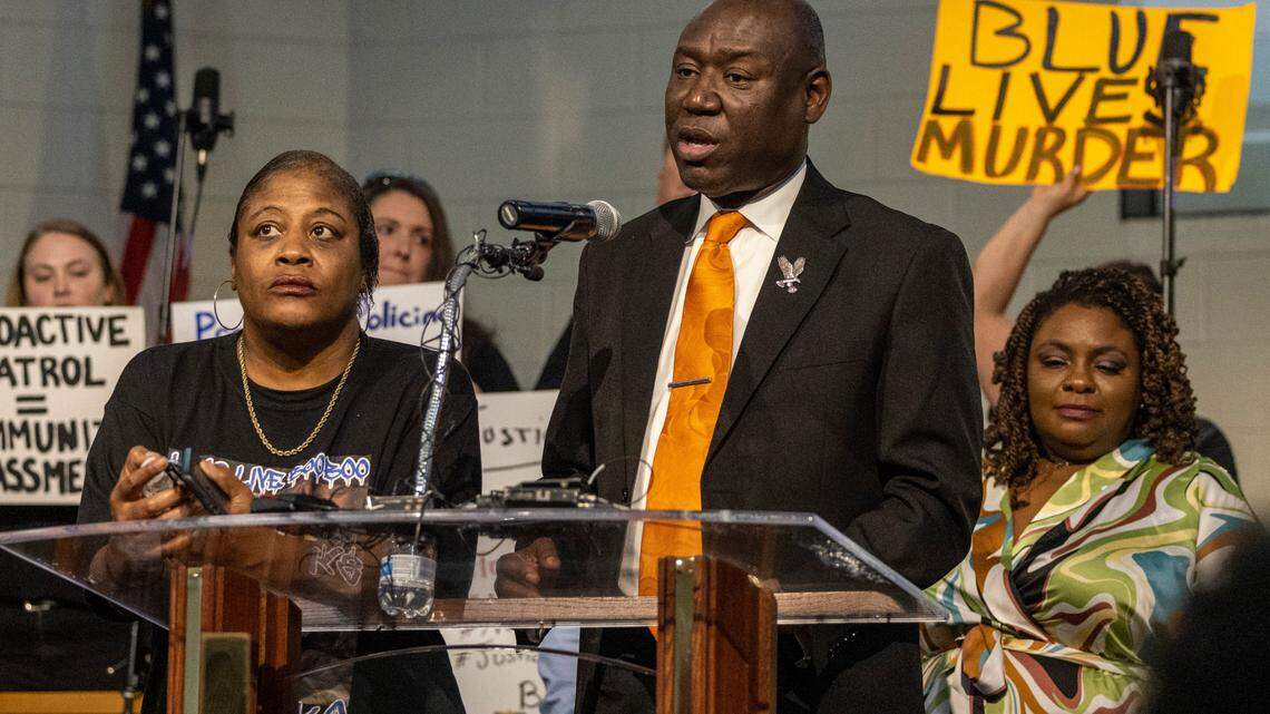 Lawyer Ben Crump demands ‘full justice’ from Wake DA in Raleigh police tasing death