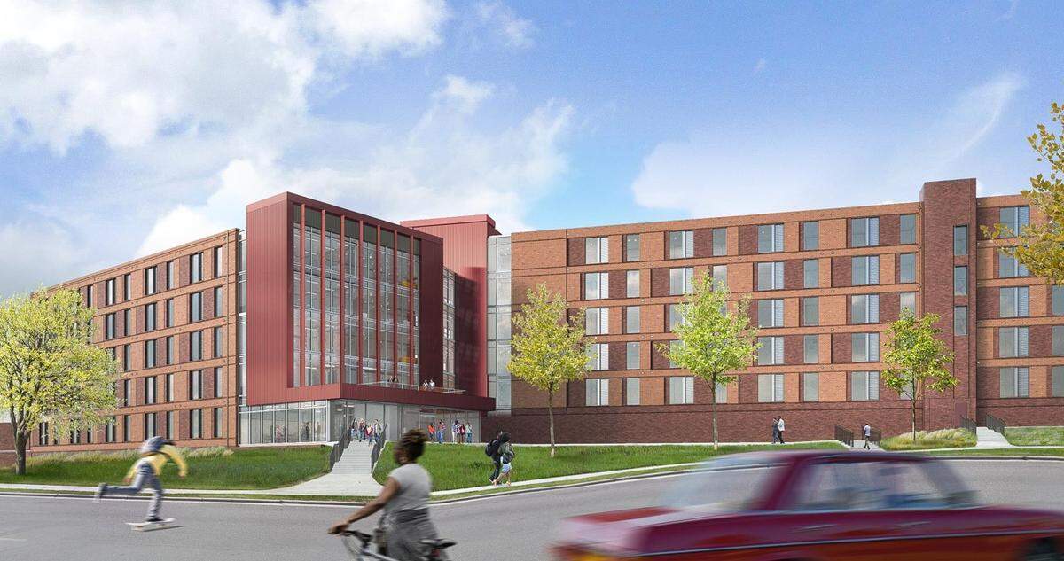 George Street residential hall is scheduled to open in 2020 at N.C. Central University