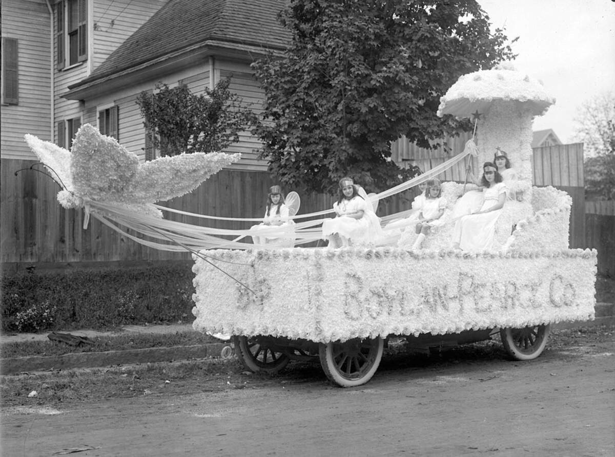 An undated photo of the Boylan-Pearce Department Store float in Raleigh.