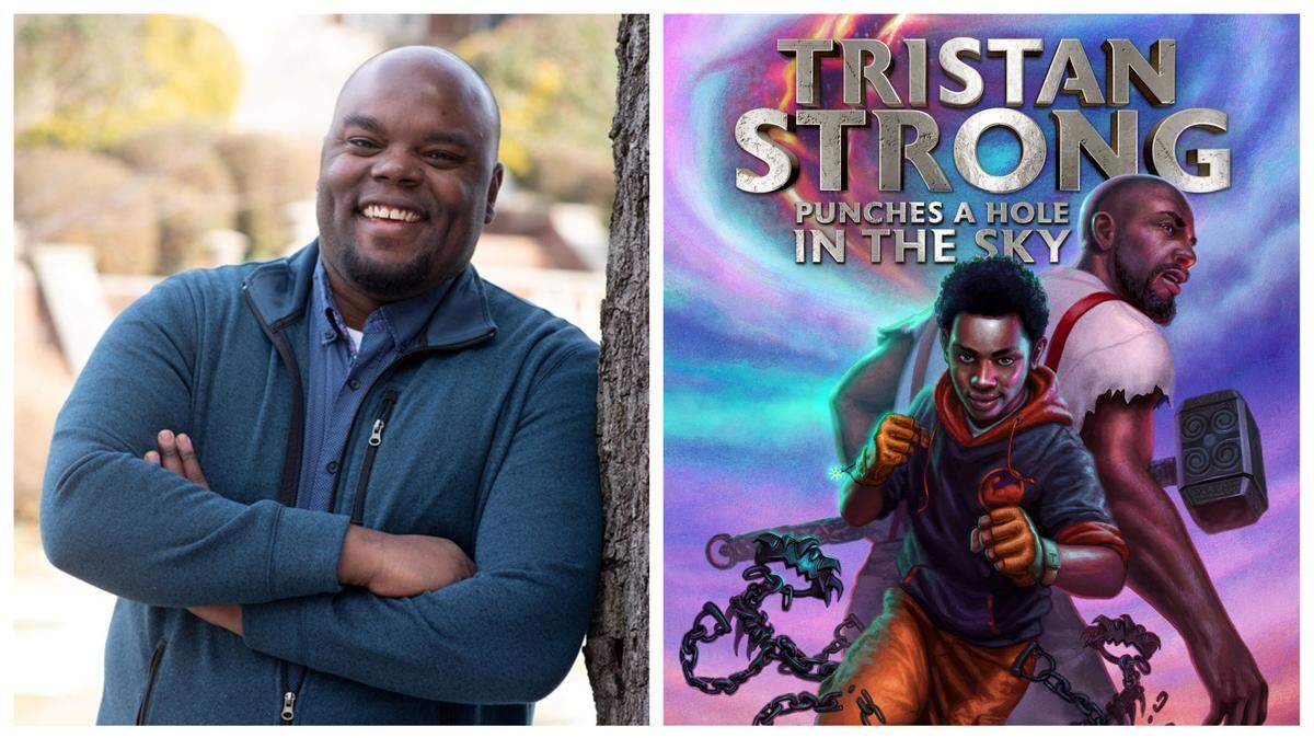 Raleigh author Kwame Mbalia, who wrote “Tristan Strong Punches a Hole in the Sky.”