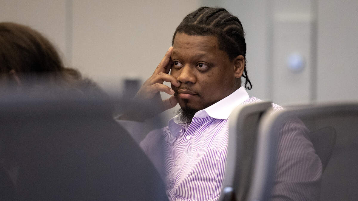 Darrius Lavale Tyson, 34, appears in Durham County Superior Court on Monday, June 29, 2026, before jury selection. Tyson was charged with murder, conspiracy to commit murder and first-degree kidnapping in connection with the March 2022 disappearance of 33-year-old Shawn Burton. Tyson, who prosecutors say identified himself as the highest-ranking member of the Bloods gang in North Carolina, is accused of working with at least three other men to kill Burton.