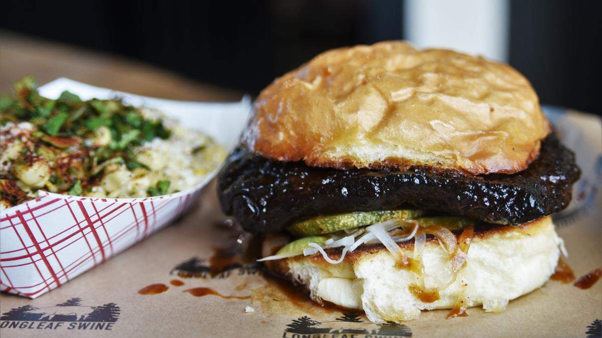 A Raleigh barbecue joint serves a fancy McRib that tastes like nostalgia. We tried it