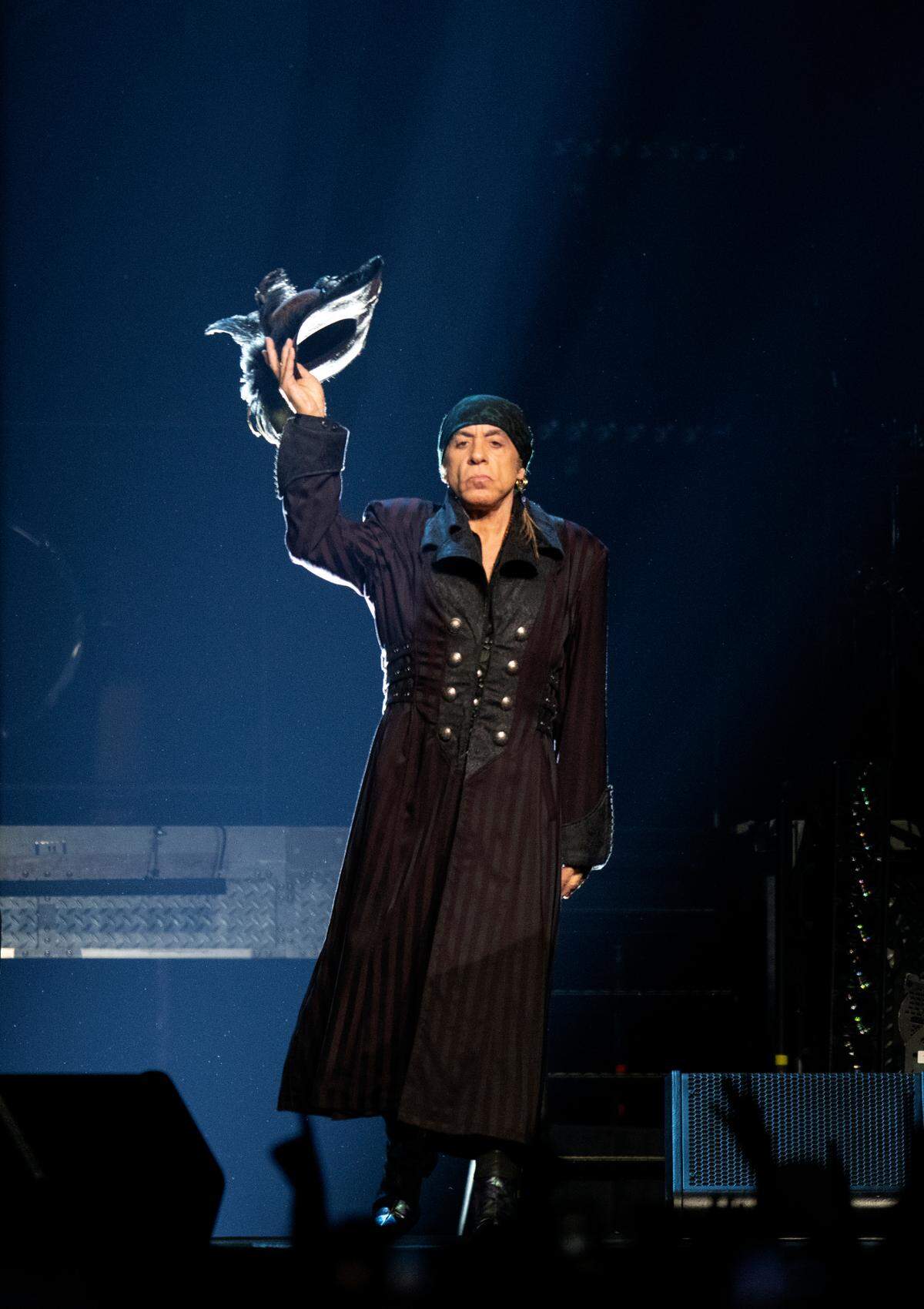 Steven Van Zandt acknowledges the crowd with a flourish as Bruce Springsteen and the E Street Band open the show at the Greensboro Coliseum Saturday night, March 25, 2023.