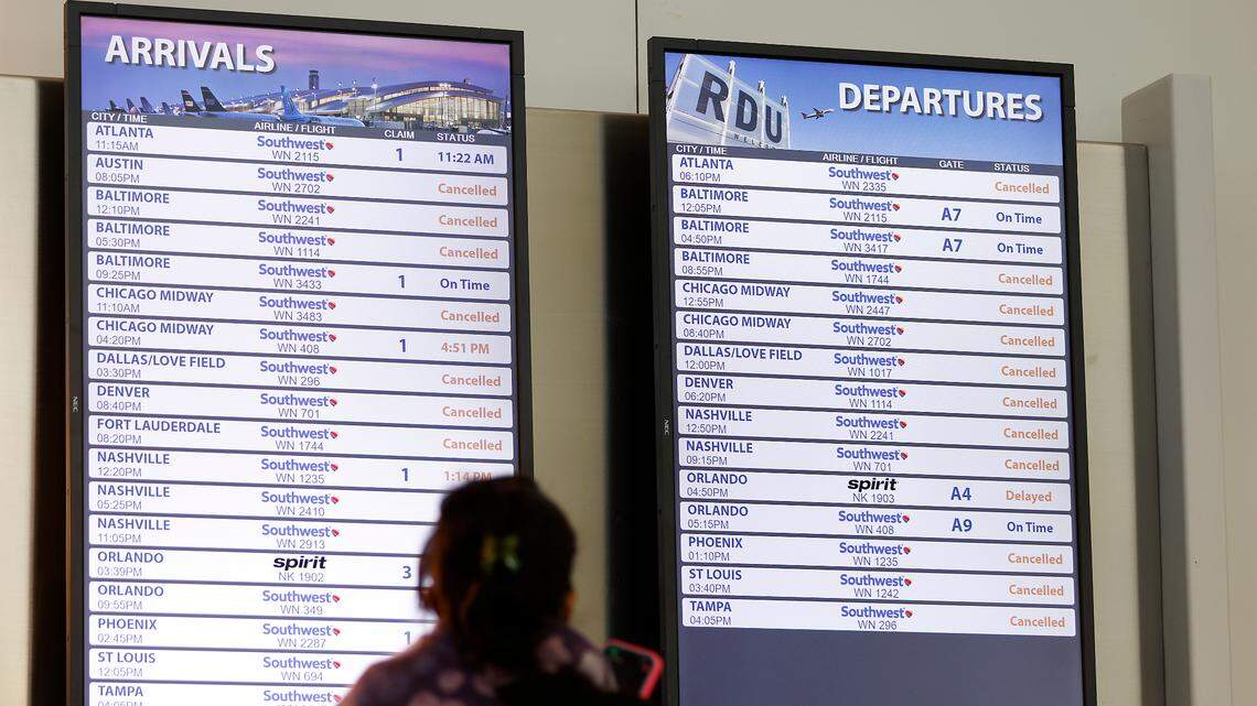 RDU reopens after threat forces evacuation, airport says. What we know