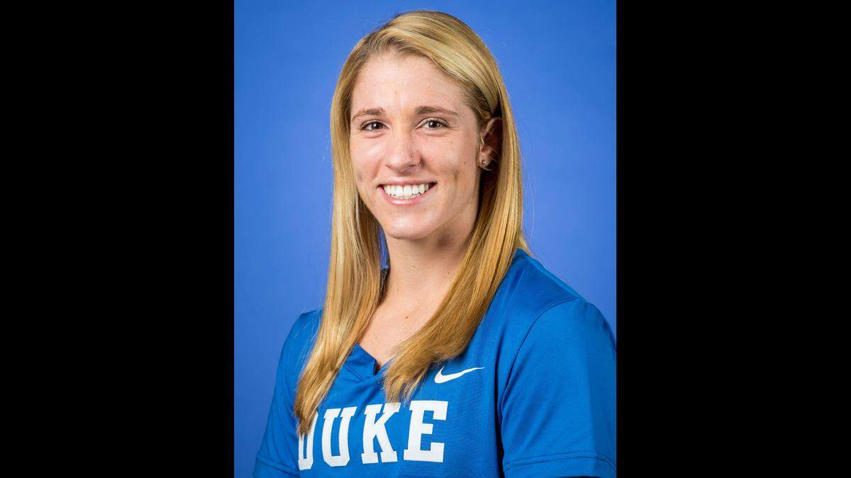 Former Duke women’s lacrosse player Morgan Rodgers.
