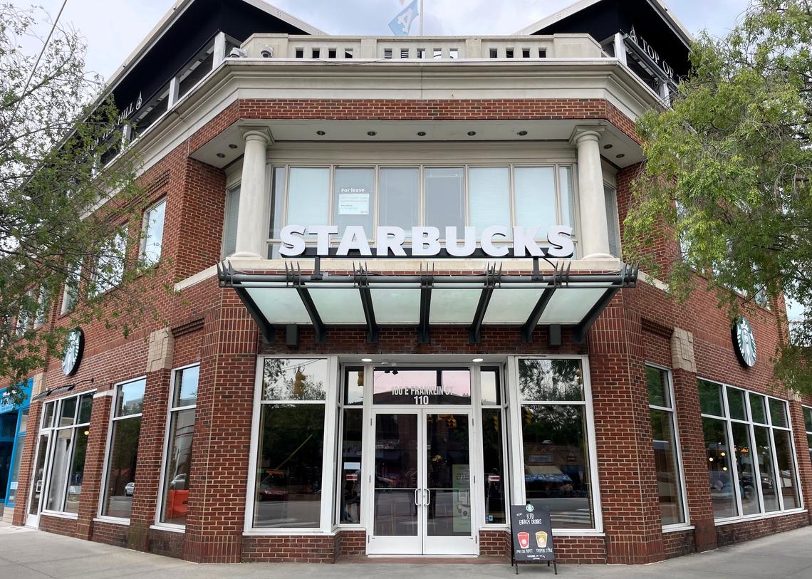 Starbucks announced it is closing retail stores in North America and laying off hundreds of workers. 