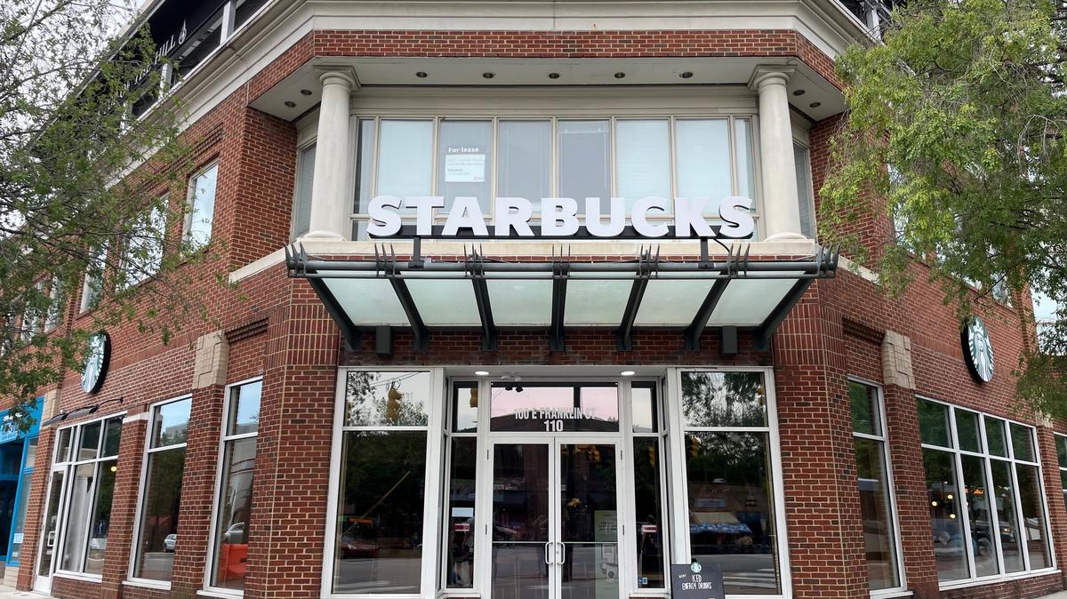 Starbucks announced it is closing retail stores in North America and laying off hundreds of workers. 