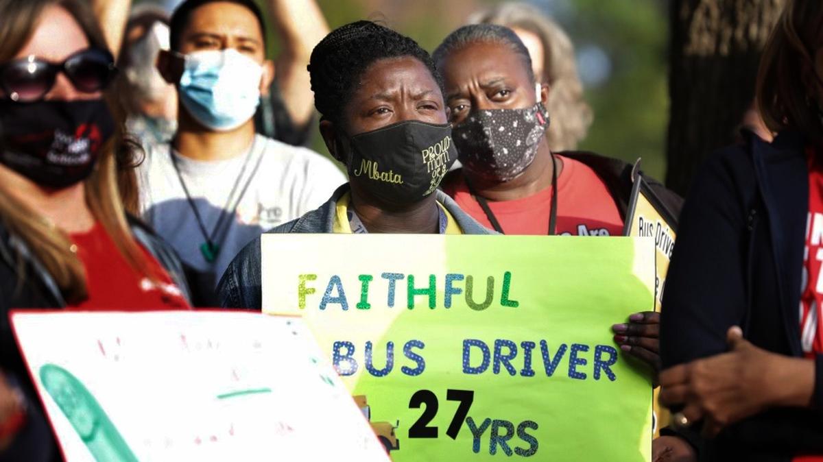 ‘Exhausted.’ ‘Overworked.’ ‘Defeated.’ Wake teachers describe this challenging year