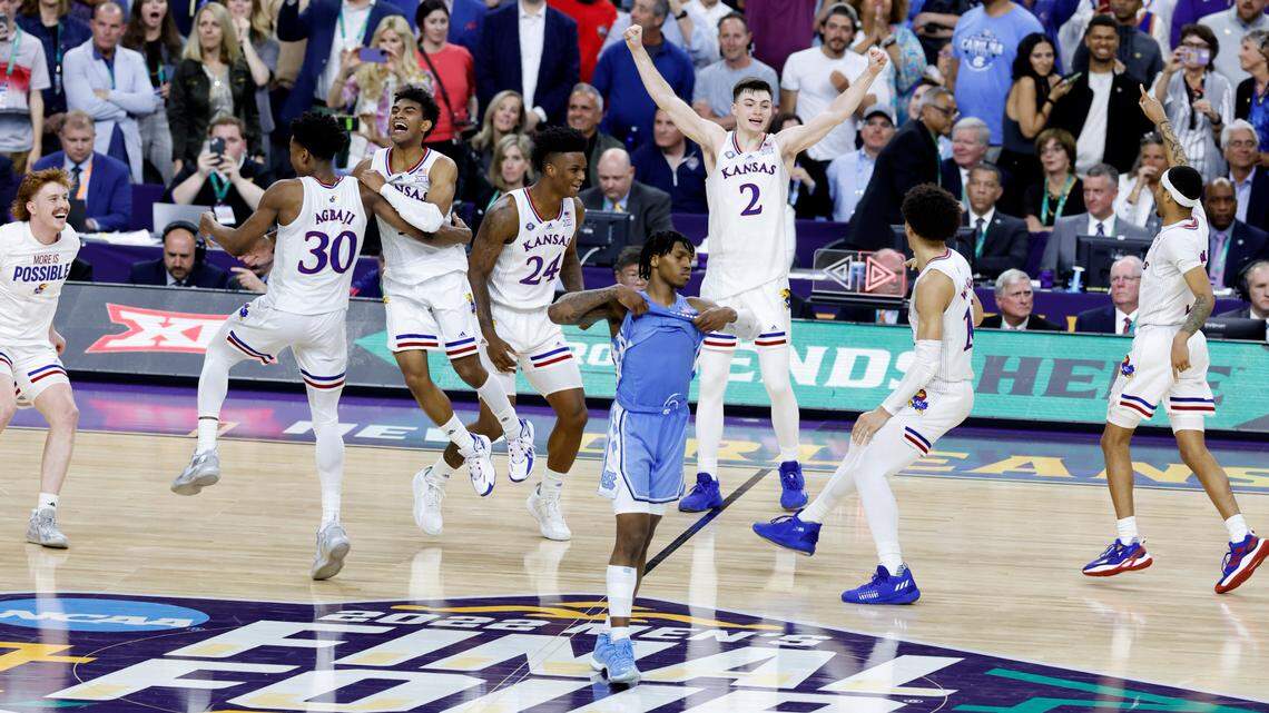 UNC falls to Kansas in down-to-the-wire national championship game, 72-69