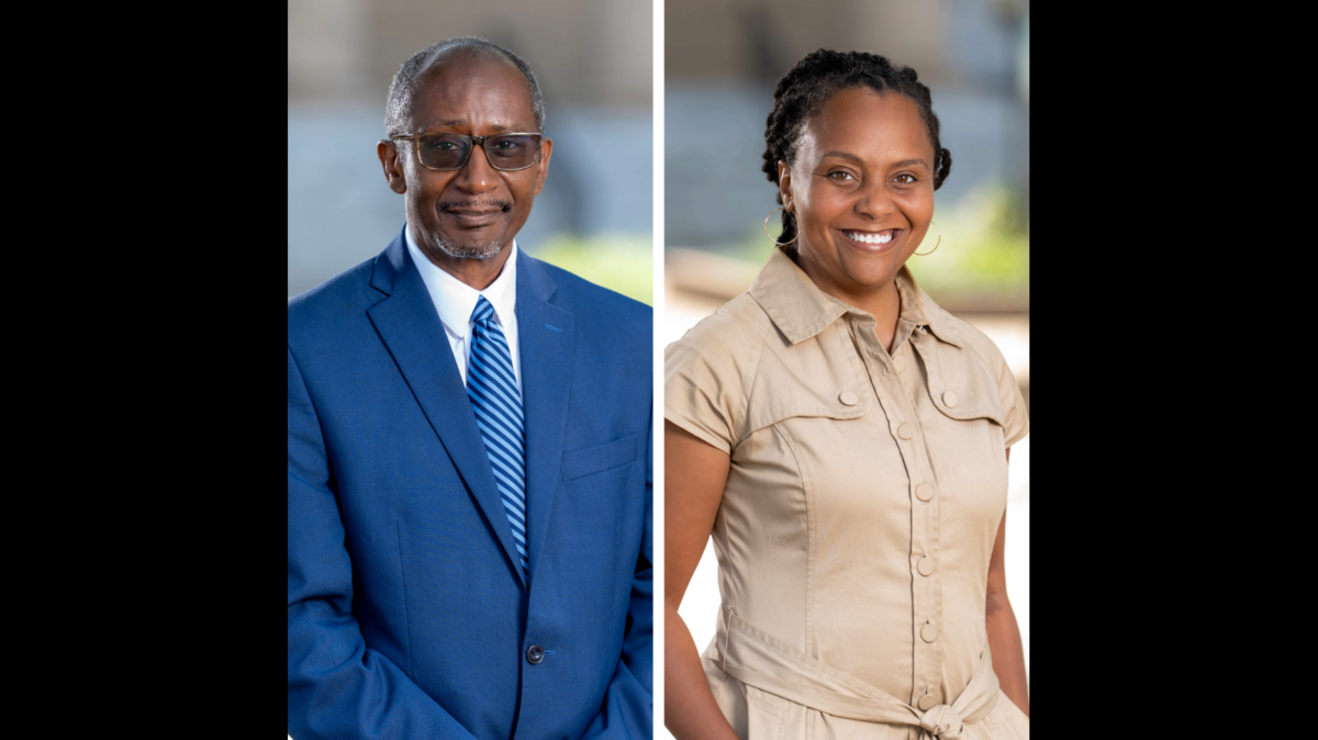 Joy Harrell Goff and Xavier Cason have been named the chair and vice chair of the Board of Education for Durham Public Schools during the 2026-27 school year.