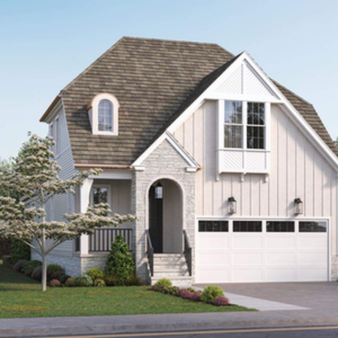 Listed for $698,000, this single-family home at 1801 Bright Lantern Way in Wendell will be open as part of the 2025 Triangle Parade of Homes.