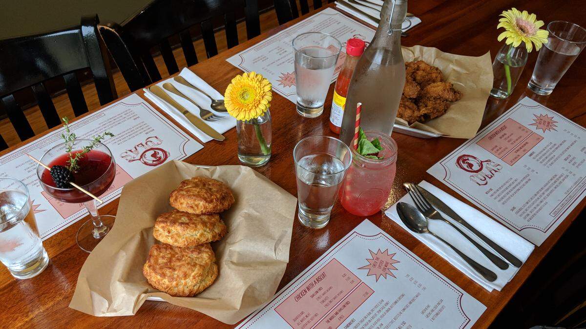 Lula's is a new fried chicken restaurant on East Franklin Street in Chapel Hill that replaces Spanky's, which closed in March after 40 years. Lula's focuses mainly on fried chicken, brined, marinated and air dried before being fried in cast iron skillets. There's also a short rib sandwich, pork chop and sides like collard greens and mac and cheese. There are biscuits and an SLT —  a side-meat, lettuce and tomato sandwich.