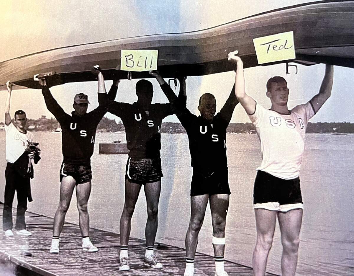 Ted Triebel and Bill Boles were on the crew team together at the U.S. Naval Academy.