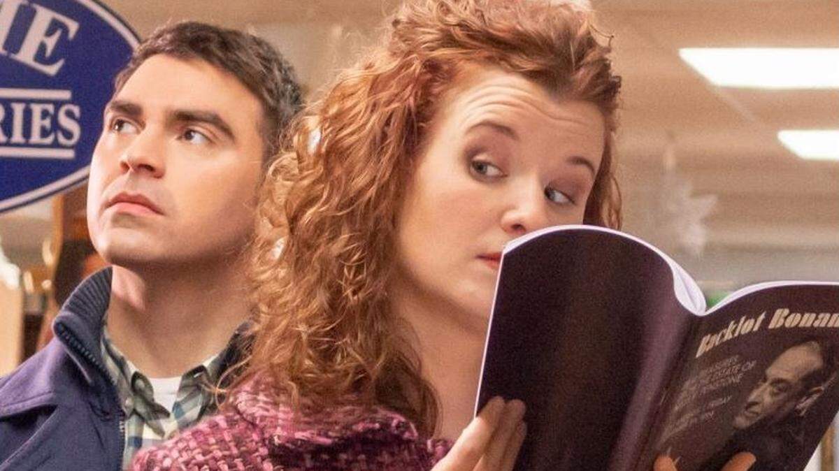 Jordan Estes and Jess Barbour star in the North Carolina-filmed romantic comedy “Oh Crappy Day.”