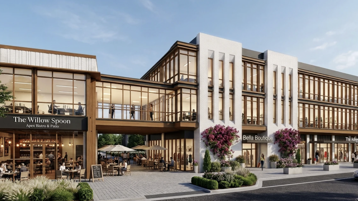 A $100M retail village is headed to Apex. Here’s what to expect.