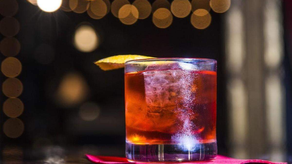 A negroni cocktail made by Mattew Bettinger of C. Grace bar on Glenwood South in Raleigh. C. Grace closed in August 2022.
