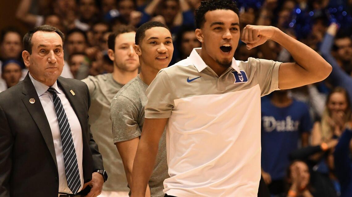 Coach K says not to expect Tre Jones to play for Duke at Pitt Tuesday night