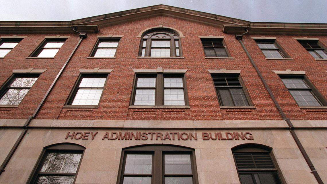 The Hoey Administration Building at N.C. Central University.