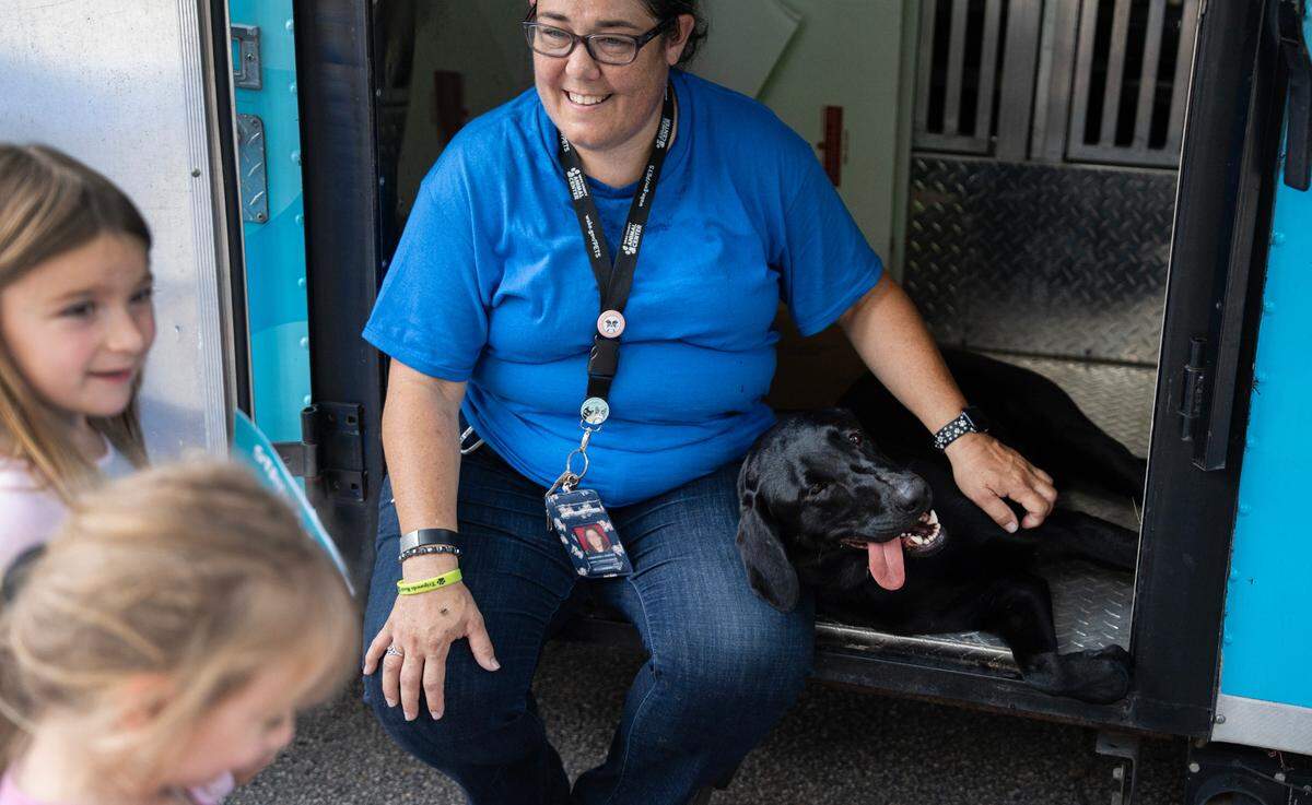 The Town of Wake Forest and Wake County partner to demonstrate the dangers hot vehicles pose to children and pets during the summer months on Tuesday, July 15, 2025.