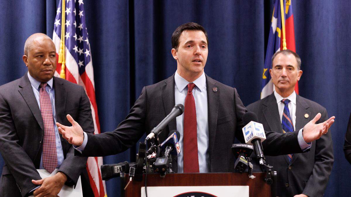 North Carolina Attorney General Jeff Jackson has joined six other states in sending questions to top “buy now, pay later” providers. File photo.