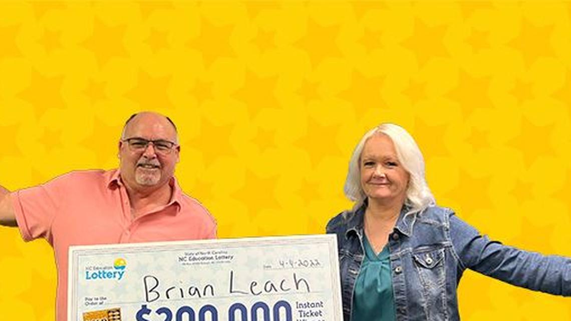 “We’re thrilled to death,” the man said after he saw how much he actually won.