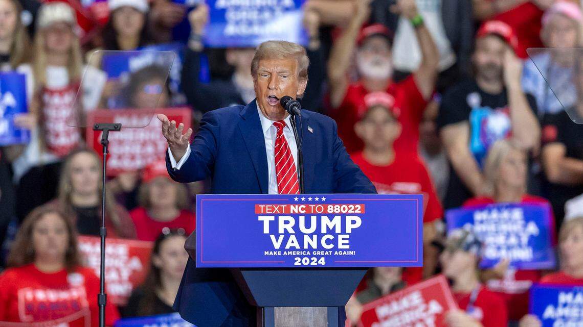 Trump holding three rallies in NC this weekend before heading to Raleigh on Monday