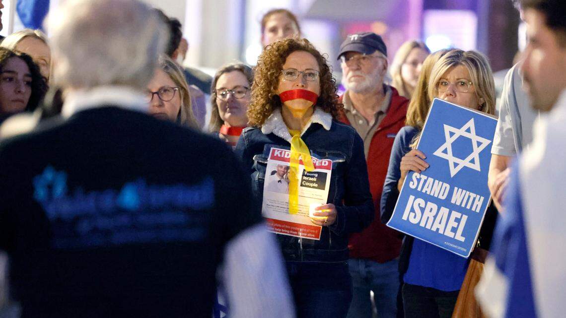 Family of Israeli hostages in Gaza pleads at Raleigh rally to ‘bring them home’