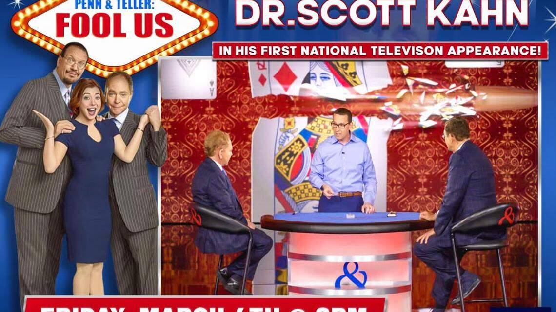 Abracadabra! NC doctor has a few tricks up his sleeve. But can he fool Penn & Teller?