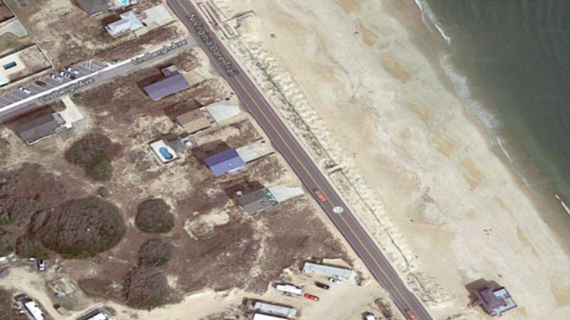 Police say a man exposed himself on the beach in Kitty Hawk twice over two days.