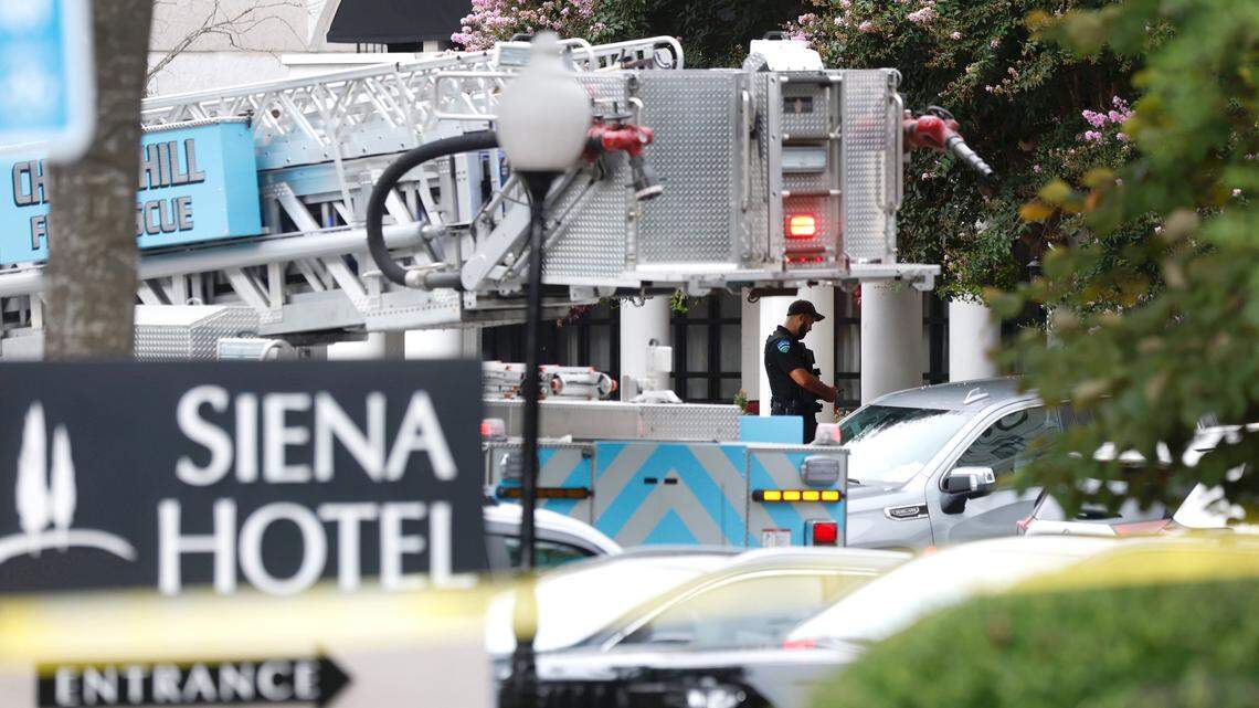 Crews gut landmark Chapel Hill hotel. Report says sprinklers were turned off.