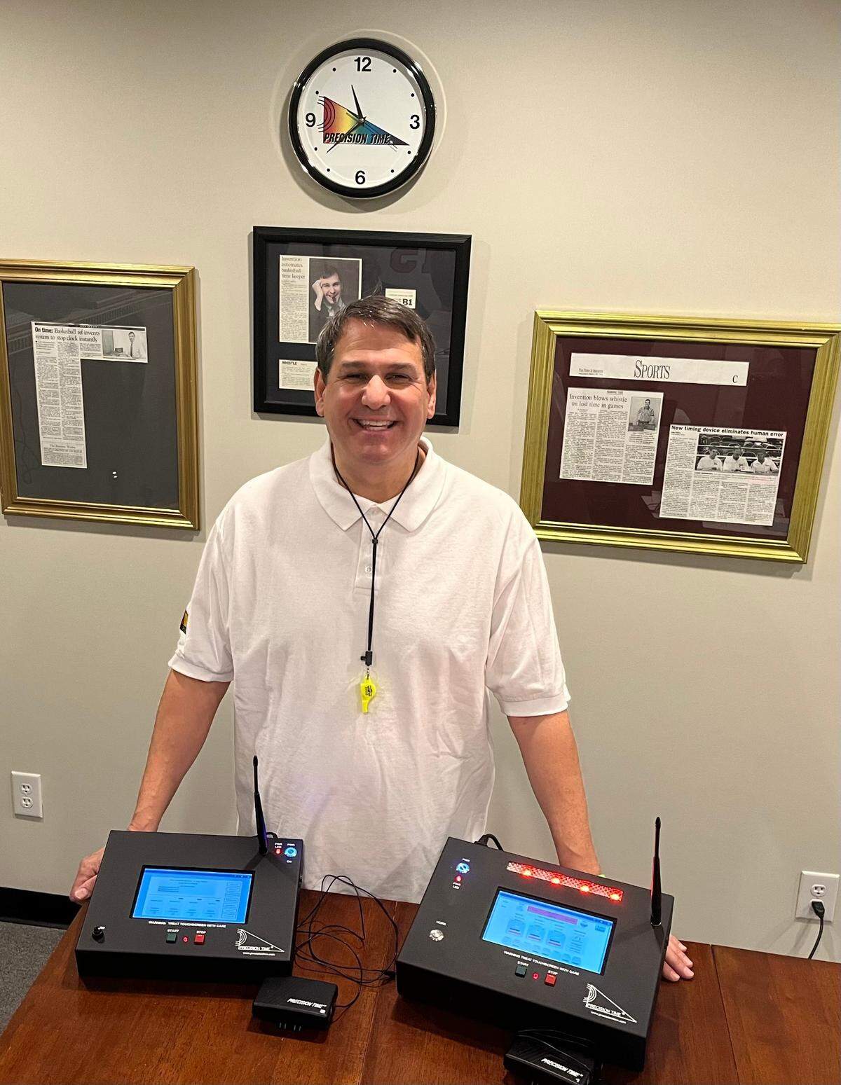 Mike Costabile is founder and CEO of Precision Time Systems, based in Supply, N.C.