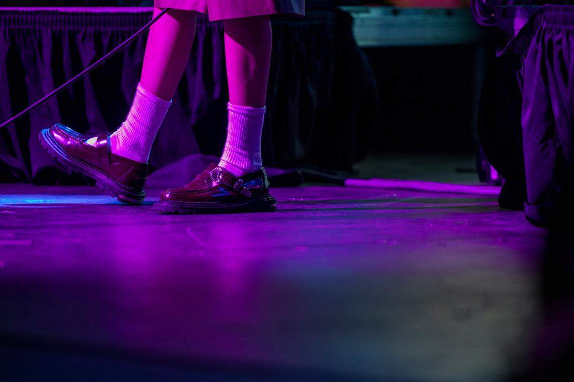 Faye Webster performs at City Plaza in Raleigh during the Hopscotch Music Festival on Friday, Sept. 6, 2024.