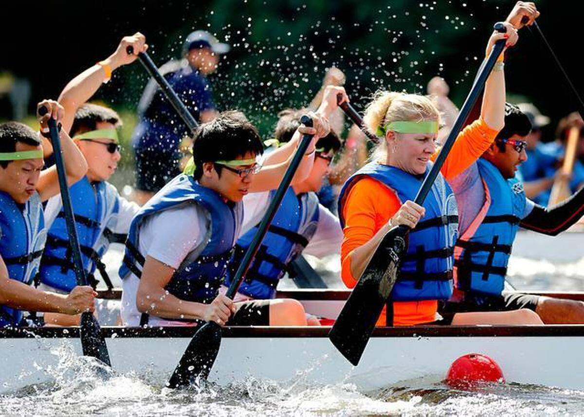 The Dragon Boat Festival is part of Asia Fest at Booth Amphitheatre in Cary, which celebrates Asian culture.