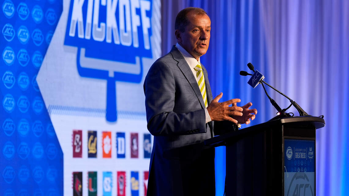 ACC commissioner fights for league, but conference’s durability awaits greatest test